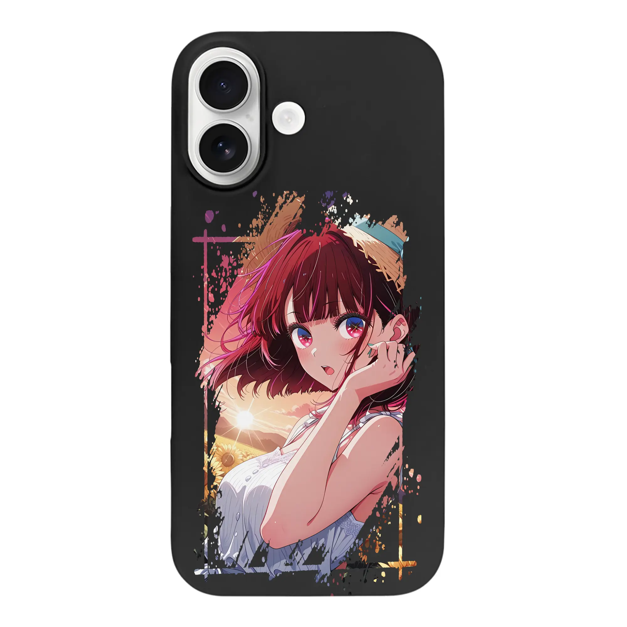 推しの子 グッズ,有馬かな - iPhone 17 シリーズ シリコンケース 薄型 耐衝撃 指紋防止 ソフトタッチカバー 精密フィット 傷防止 保護ケース iPhone 17/17 Air/17 Pro/17 Pro Max 対応